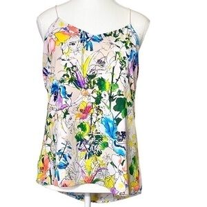Express floral multicolor cami top